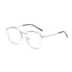 Metal Frame Men Women Oversize Plain Lens Glasses Myopia Optical Eye Glasses