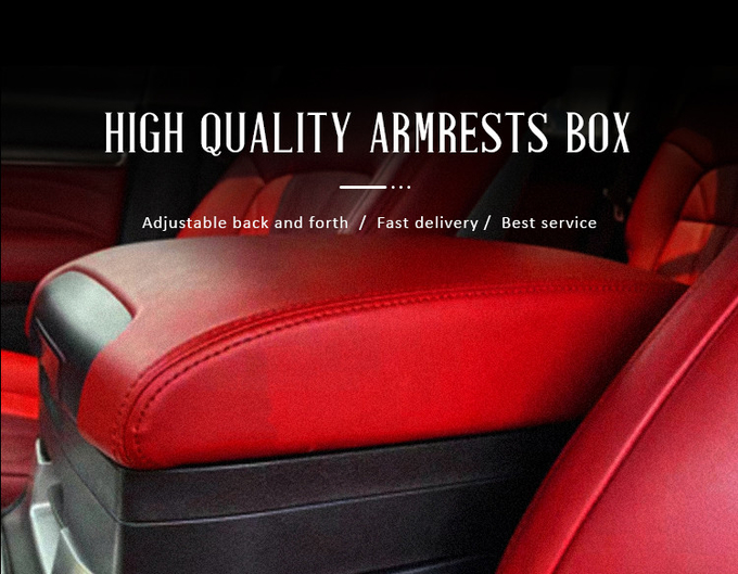 Car interior accessories armrest box for Land Cruiser LC200 to improve storage space and driving quality