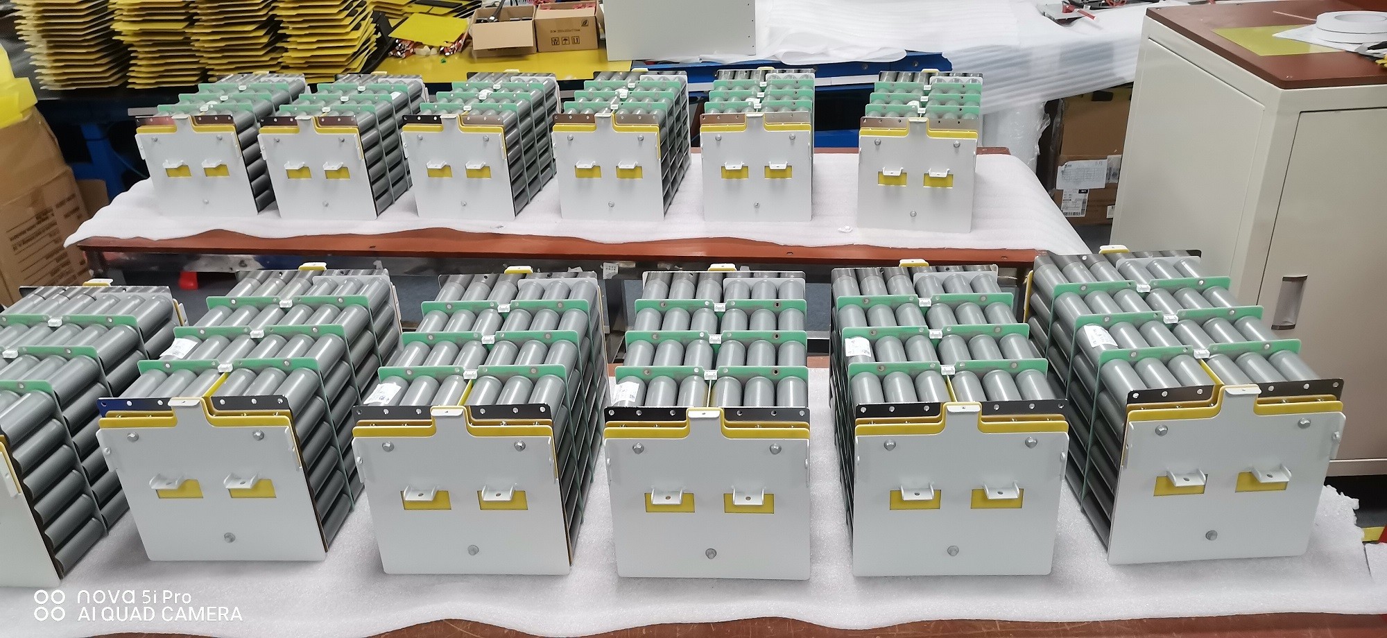 15pks 48V LiFePO4 Battery 5120WH 16S18P HESS For Solar System