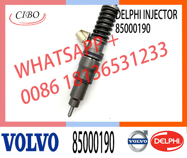 Diesel Fuel Injector 85000190 Fuel Injection Nozzle BEBE4C02001 BEBE4C14001 For VOL 9.0 LITRE TRUCK