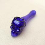 Thick Skull Glass Hand Pipe Tobacco Tube 3.93 Inch Creative Style