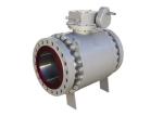 Industrial Forged Ball Valve , Full Port 3 Piece Ball Valve With Straight