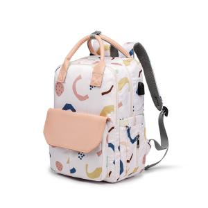 Wholesale New Print Multi-function Baby Care Backpacks Waterproof Mommy Outdoor Travel Diaper Bags Large Capacity Mom Maternity Mochila from china suppliers