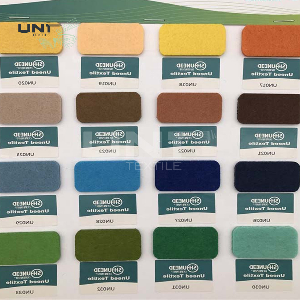Polyester Fabric 1mm Grey Needle Punched Non Woven Fabric Fire Retardant