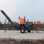 Wood Splitting Wounted 15 Ton 20 Ton Hydraulic Gasoline Firewood Processor