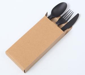 Wholesale Disposable Biodegradable Cutlery Kits , Compostable Cutlery Kit For Restaurant from china suppliers