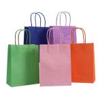 OEM ODM Eco Friendly Kraft Bags Fast Food Paper Bags 17*17*23cm