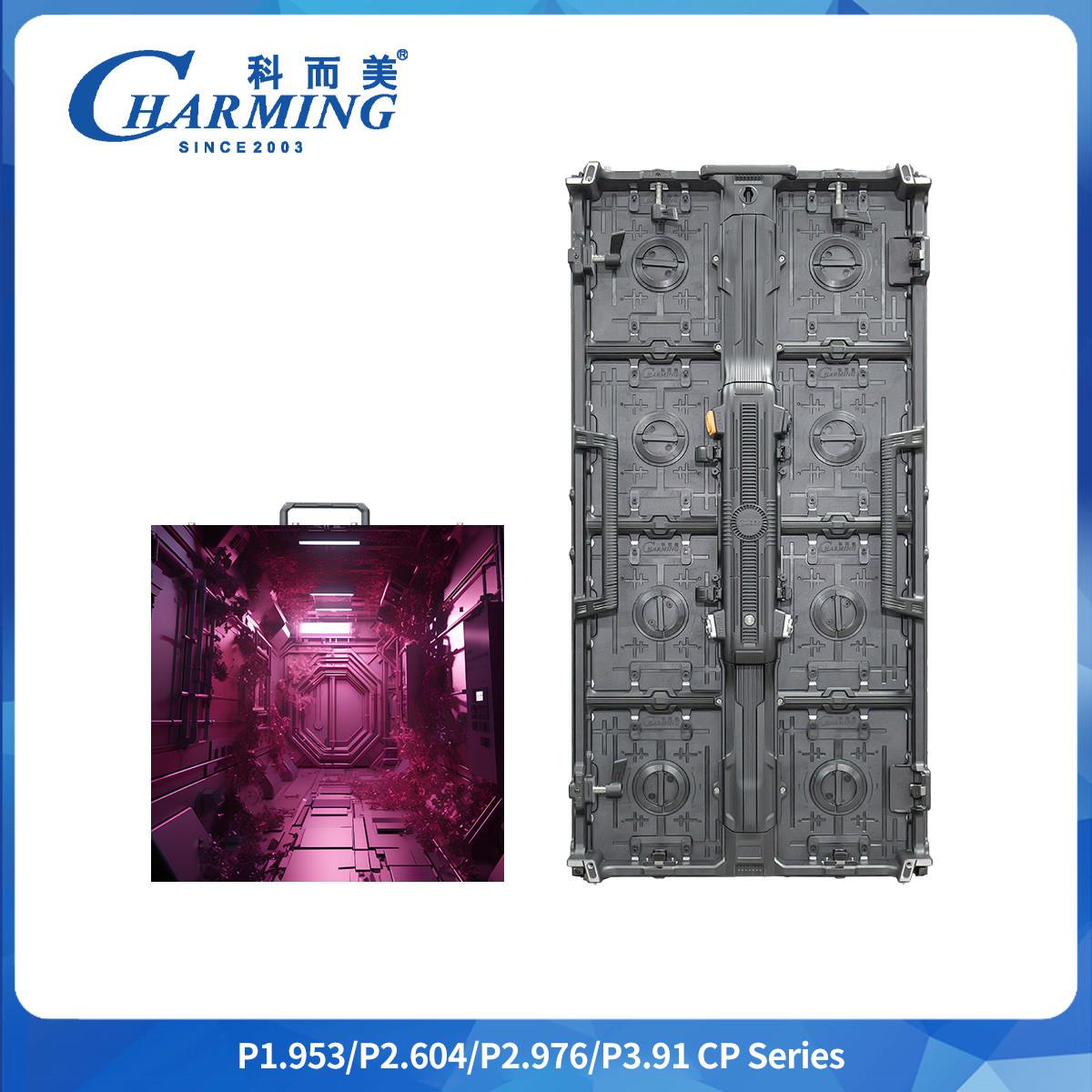 Support Mutual Splicing P2.6/2.98/3.91 CP Series Outdoor Multiple Installation Methods LED Video Wall
