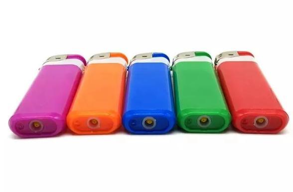 Premium Solid Color Shaodong Longfeng Plastic Gas Electronic Lighter