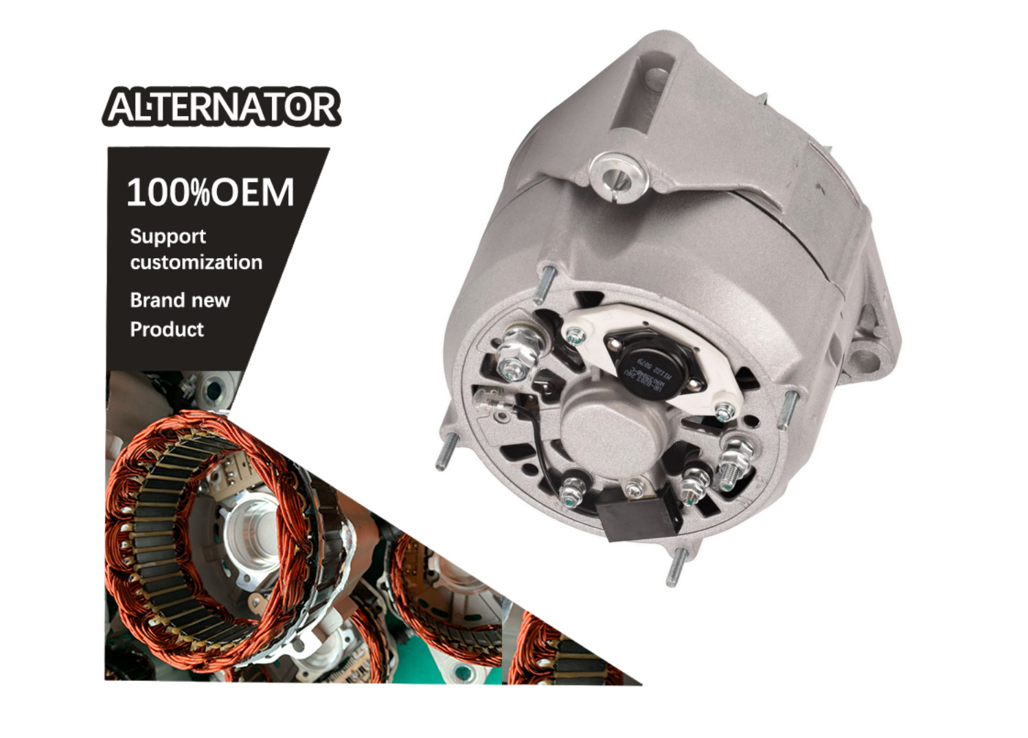 Alternator 24V 80A 0120468053 0120468107 0120468113 0120468117 0120468118 0071549202 0071549902 01178511