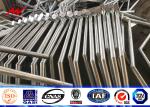Ss400 Steel Electric Pole 15m 450kg Anti Wind 35m/s