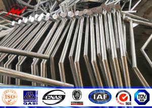 Wholesale Ss400 Steel Electric Pole 15m 450kg Anti Wind 35m/s from china suppliers