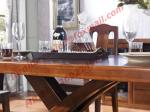 Luxury Design for Solid Wooden Furniture Dining Room Set