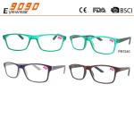 New arrival and hot sale of plastic reading glasses, suitable for men and women