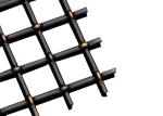 Decorative Antique Bronze Plated Wire Mesh Wire Diameter 1.75mm Aperture 5mm