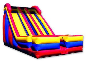 Wholesale Dual 2 Lanes Large Inflatable Slide 0.55 Mm PVC Tarpaulin Enviroment - Friendly from china suppliers