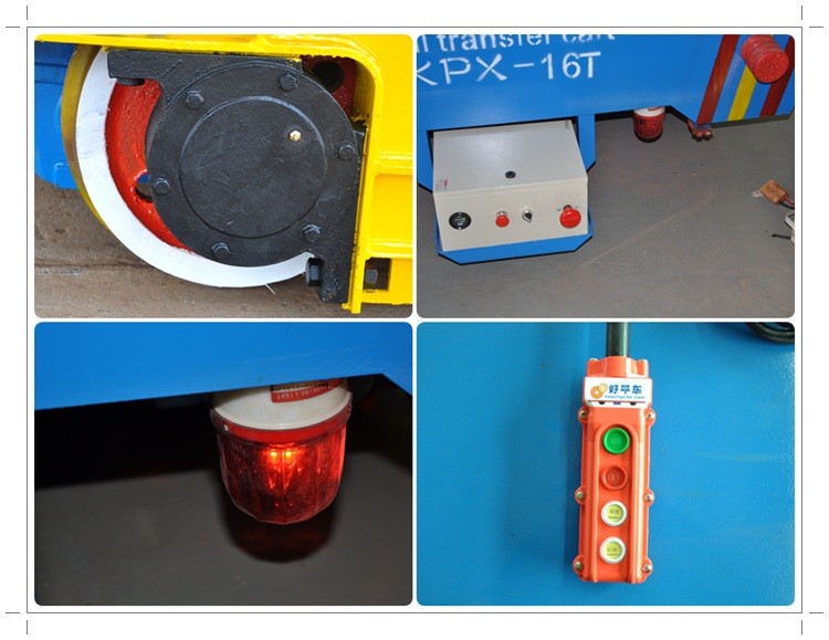 Customized Pipe Plant U Type Transfer Interbay Rail Automatic Guided Truck Material Handling Platform