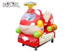 MP3 Play Coin Operated Kiddie Ride Super Wings Swing Machine