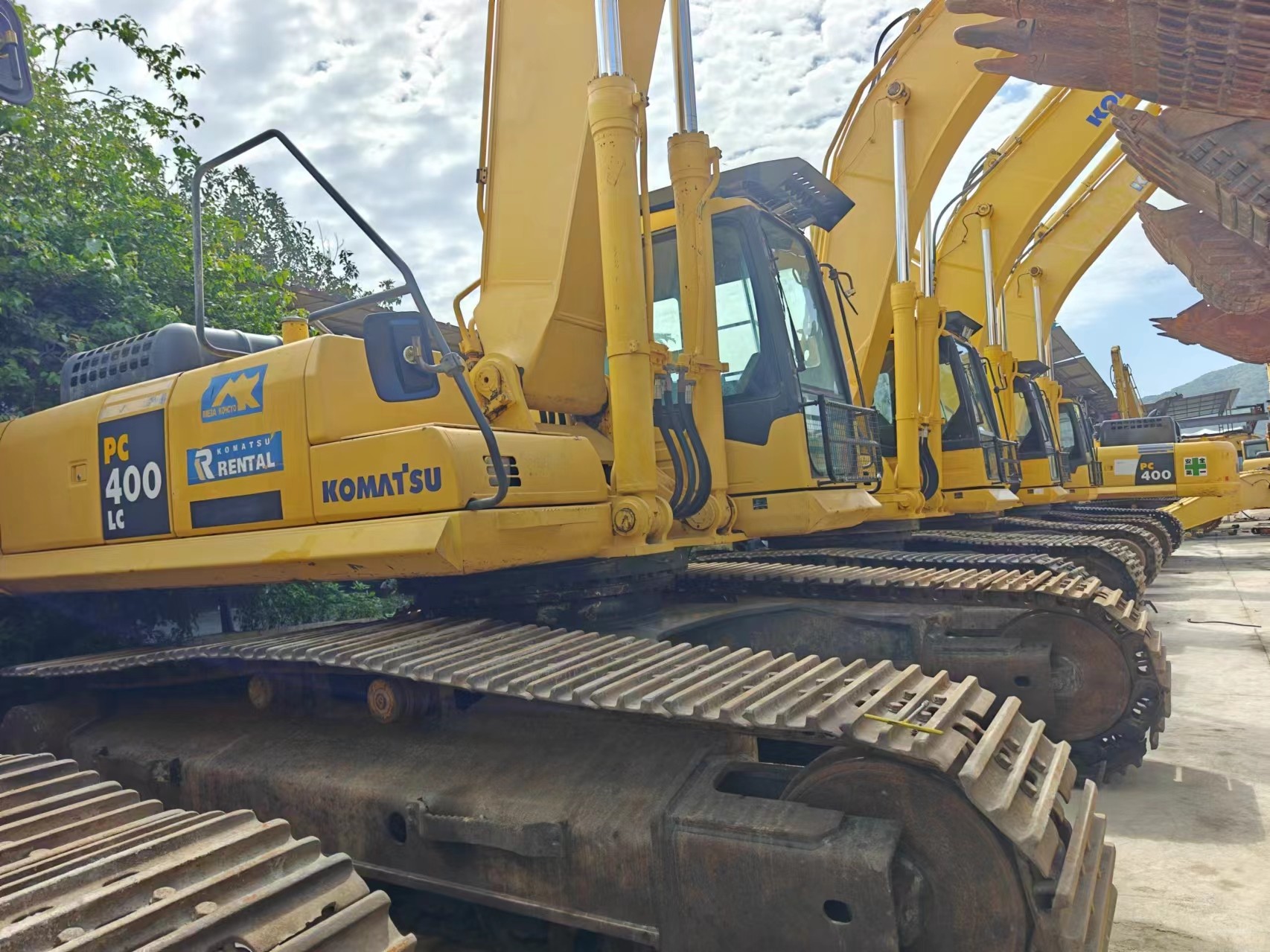 Large Used Komatsu PC400-7 Hydraulic Excavator In Stock original version