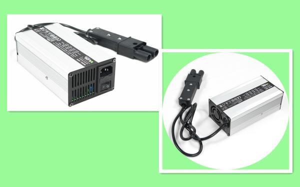 212*105*60 MM Li Ion Battery Charger 36 Volts 8 Amps With PFC 110 To 240 Vac