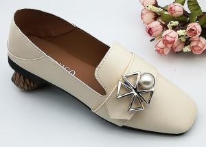 Wholesale Faux Pearl Silver Shoe Buckles And Clips Decorative Accessories D603 from china suppliers