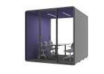 Acoustic Sound Booth For Council Chamber Easy Assembled Safety Office Silent