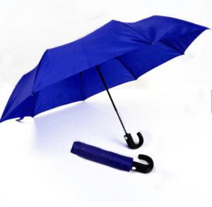 Wholesale Mens Compact Umbrella Push Button Open Close Royal Blue 21 Inches Plastic Tips from china suppliers