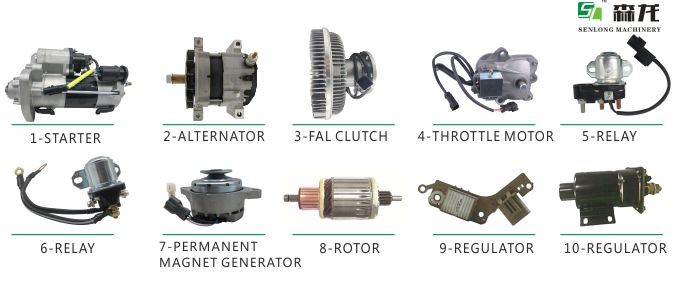 ME108080 147-7166 E307C Mitsubishi 4M40 Starter Motor