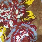 Anti Water 70gsm Tricot Polyester Quilting Fabric With Pigment Printed