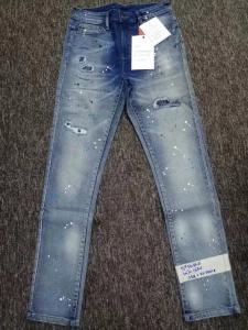 Wholesale factory manufacturer custom logo wholesale stretch denim pants fashion high quality slim fit men's trend casual jeans 39 from china suppliers