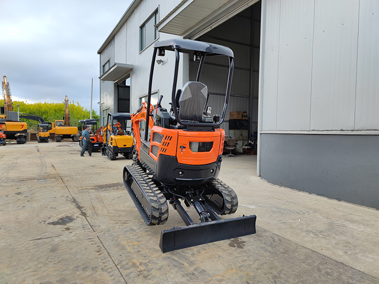 China 1.8ton 1.6ton bucket Hydraulic Small Digger Mini Crawler Excavator without tail no tail