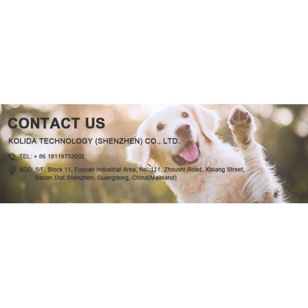 Factory Supply Neck Designs Light Strip Leather Dog Collar