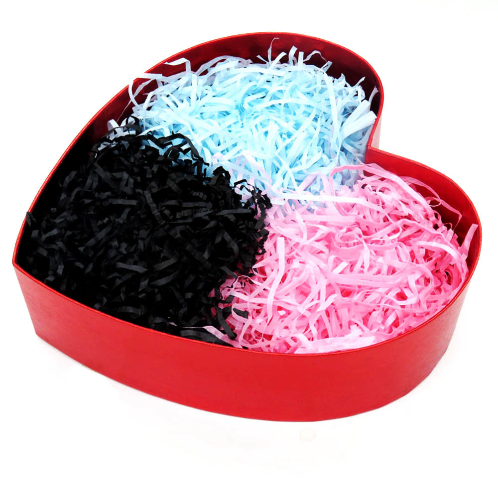 Biodegradable 22g 80g Colorful Shredded Paper Filler For Packaging