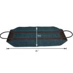 Heavy Duty Canvas Log Carrier Durable For Indoor / Outdoor Fire Building