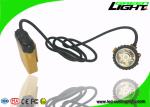25000lux Brightness Miners Helmet Light IP68 Anti Explosive 1200 Battery Cycles