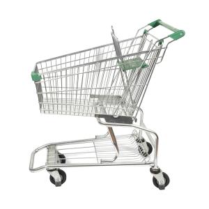 Wholesale lightweight 60L American Style Shopping Cart With Bottom Frame wholesale Customizable from china suppliers
