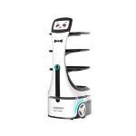 Waiter Hotels Restaurant Service Robot Delivery Food LCD Screen Emoji Type