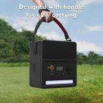 Universal Socket 800W Lithium Battery Solar Power Bank for Party Karaoke Outdoor