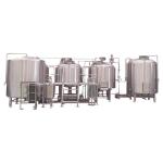 500L Stainless Steel Beer Tanks Fabricated Mirror Polished Inner Tank