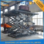 3T 4.6M CE Stationary Hydraulic Scissor Lift , Warehouse Cargo Lift