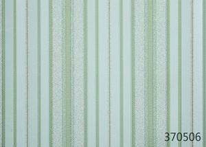 Wholesale PVC Popular Floral Low Price Wallpaper , Bedroom Striped Wallpaper 0.53*10M size from china suppliers