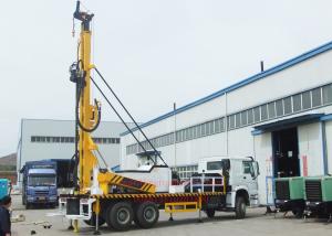 Wholesale 300m Water Borehole Drilling Machine , Truck Mounted Water Well Digging Equipment from china suppliers