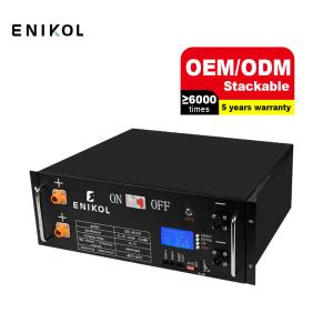 Wholesale Rack Mounted Battery Pack 48V 100AH Solar Battery Lithium Lifepo4 5kwh from china suppliers