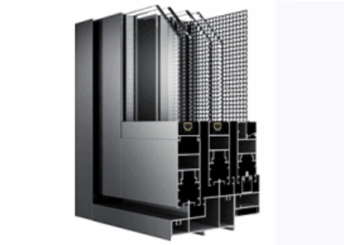 6063 T5 Monorail Extrusion Aluminum Alloy Door Single Rail Sliding