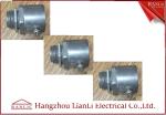 Aluminum Die Casting Flexible Conduit Adaptor With Screws / Locknut , Polishing