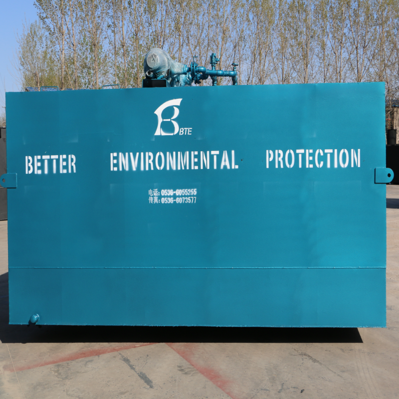 Low Energy Cost In-ground Sewage Treatment Plant Compact Effluent Wastewater Treatment Device with 1