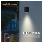 Waterproof IP65 Outdoor Wall Lamps 8W 45 Degree DC 24v CE Certificate SMD LED