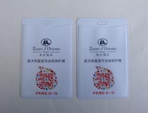 Wholesale Fashional Employee Cute Retractable Badge Holder With Logo Customized , Pantone Color from china suppliers