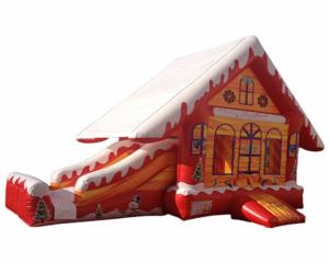 Wholesale Christmas Party Events Inflatable Combo Jumping Castle Slide Bounce House from china suppliers