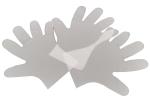 Powder Free 3.75 Inch Compostable Single Use Gloves for Food Prep